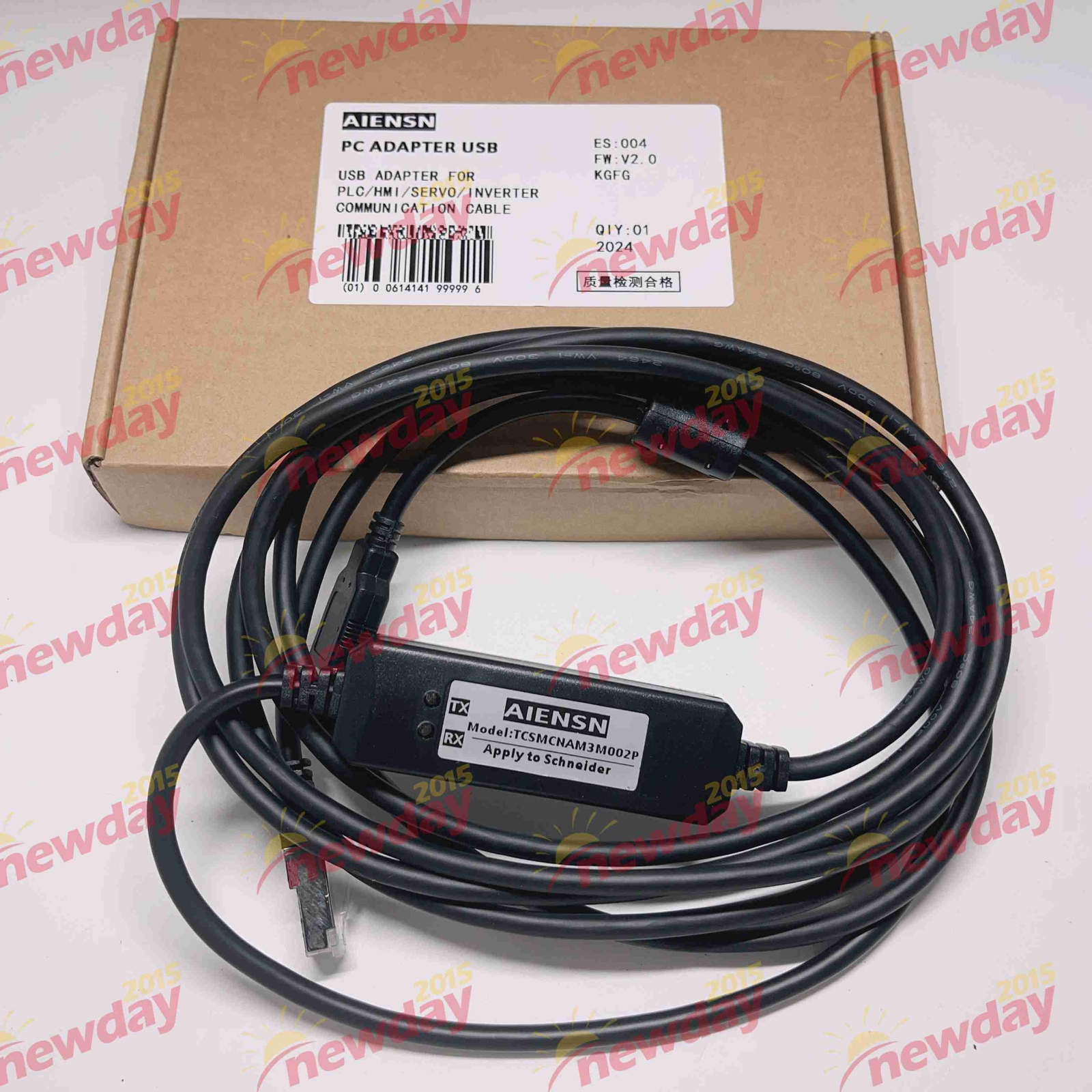 1PC TCSMCNAM3M002P ATV Inverter/LXM Servo Debugging Cable Download Line