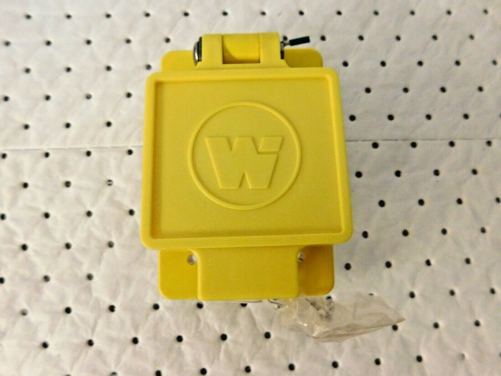 WoodHead Watertite Receptacle W/Locking 2 Pole/3 Wire NEMA L7-20 277V