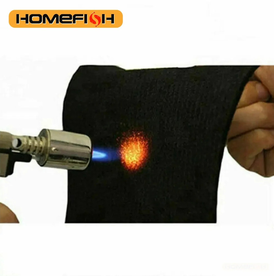 1pc Fireproof Welding Pad Blanket Insulation High-Temp Protective Mat 7.9×11.8in