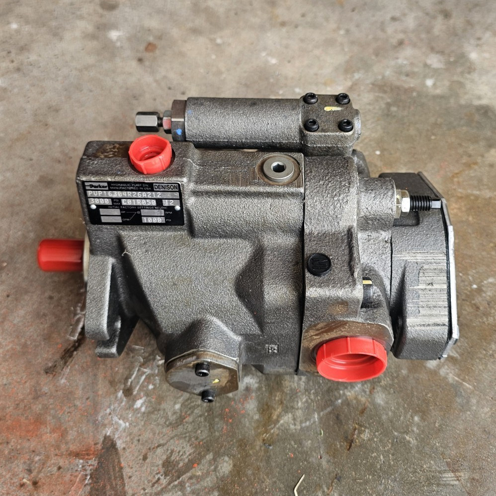 Parker Denison Hydraulic Vane Pump Single Acting 3000 PSI 7 HP 1/2″ MPN