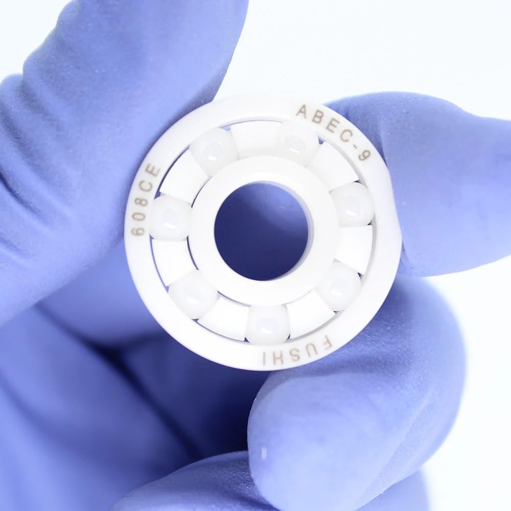 4PCS 608 Zro2 Zirconia Full Ceramic Bearing Full Zro2 Ceramic Ball Bearing Zirco