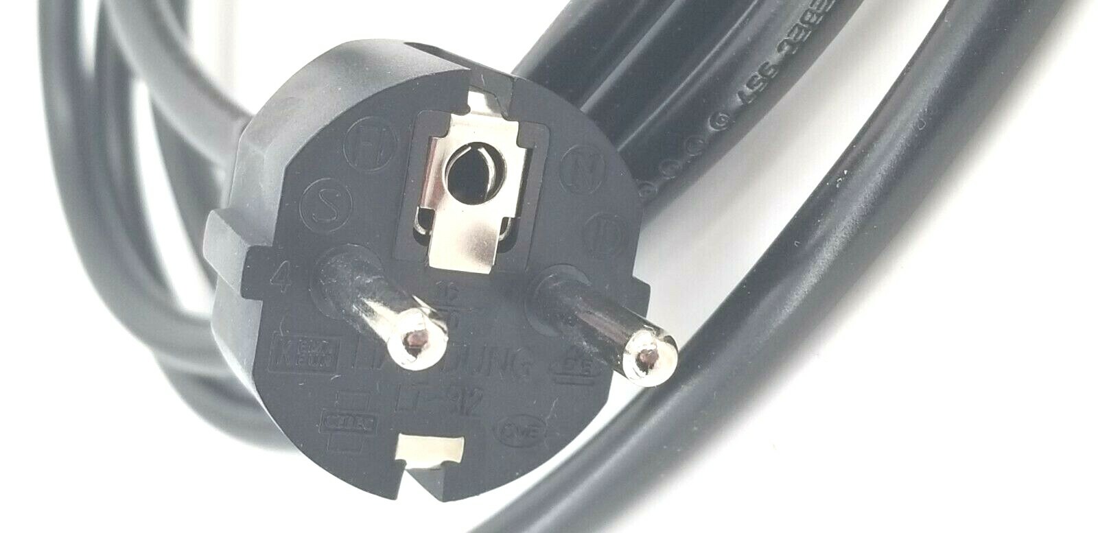 Qualtek, 363012-D01 / 363012D01 Power Cord, CEE 7/7 Plug & Free End, 10A, Qty 5