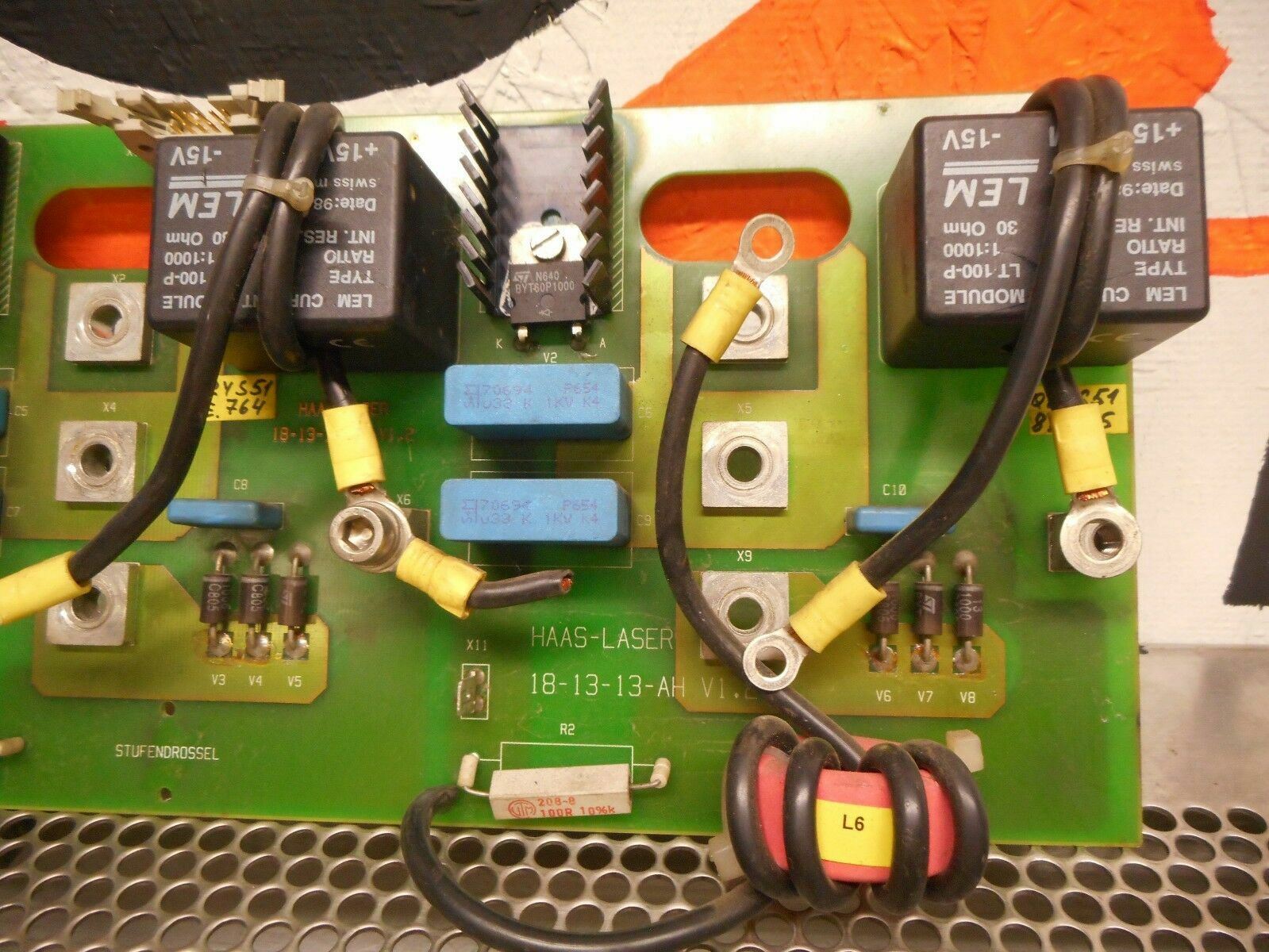 HAAS-LASER 18-13-13-AH V1.2 Circuit Board Used With Warranty