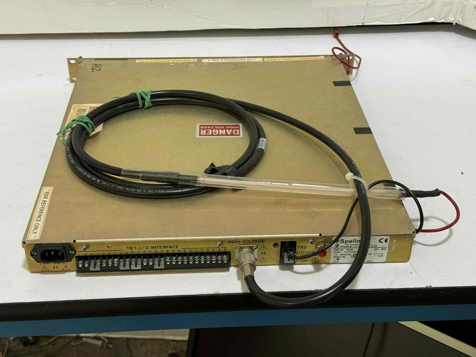 SPELLMAN SL300 X2156 Very High Voltage Power Supply 300W SL1PN300X2156MOD