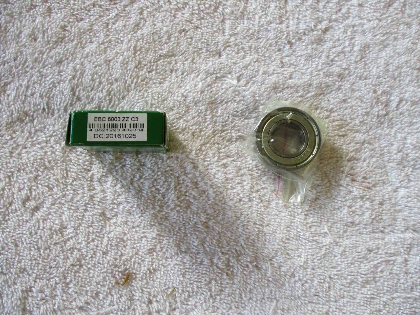 NIB EBC Bearing 6003 ZZ C3