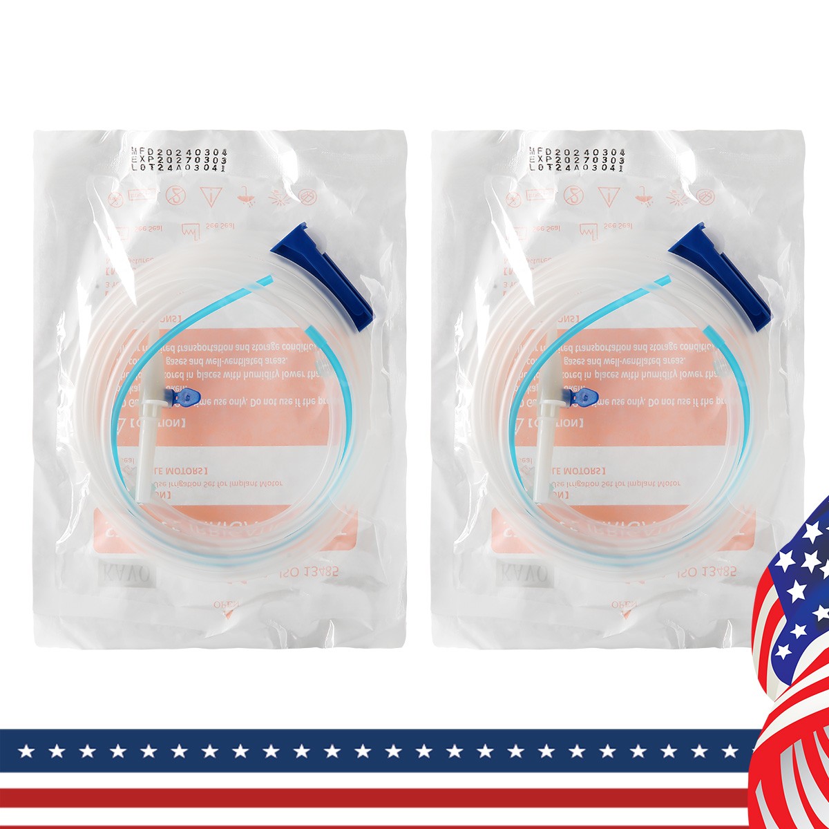 Dental Irrigation Disposable Tube Tubing for KAVo Implant surgery Surgic Motor