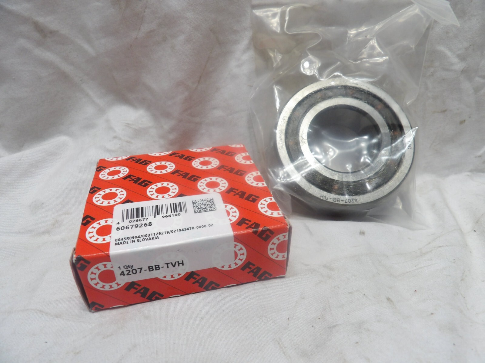 FAG Bearing 4207-BB-TVH