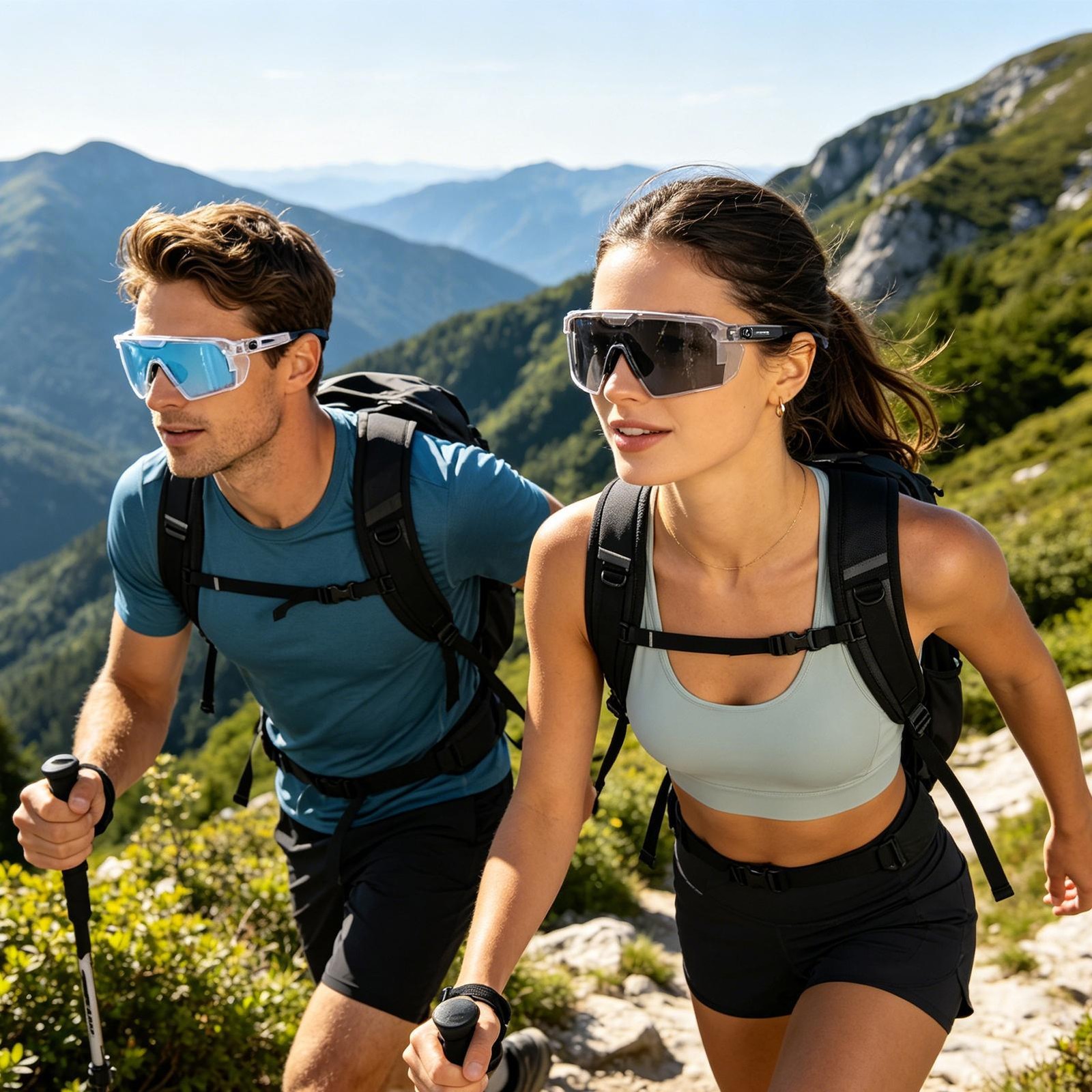 Photochromic Polarized Safety Glasses Shatterproof Photochromic Goggles