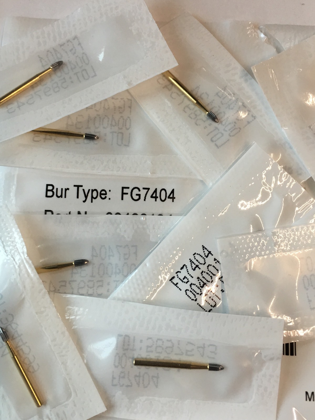 Trimming & Finishing (120) Football Burs #7404 T&F 12 Bladed. High QualityBrand