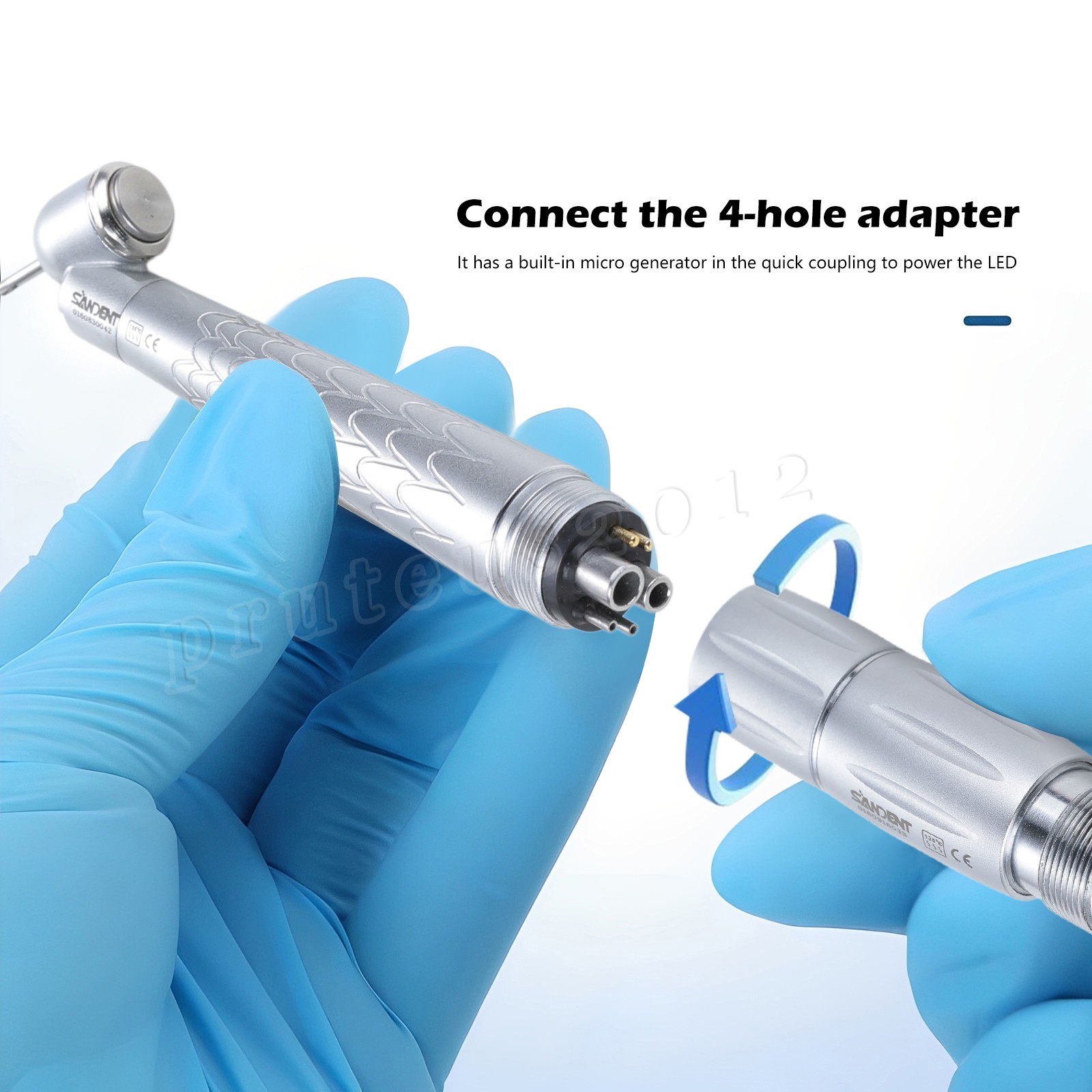 KaVo Style LED Fiber Optic Fast Speed Handpiece Standard/Large/45° Angle Head