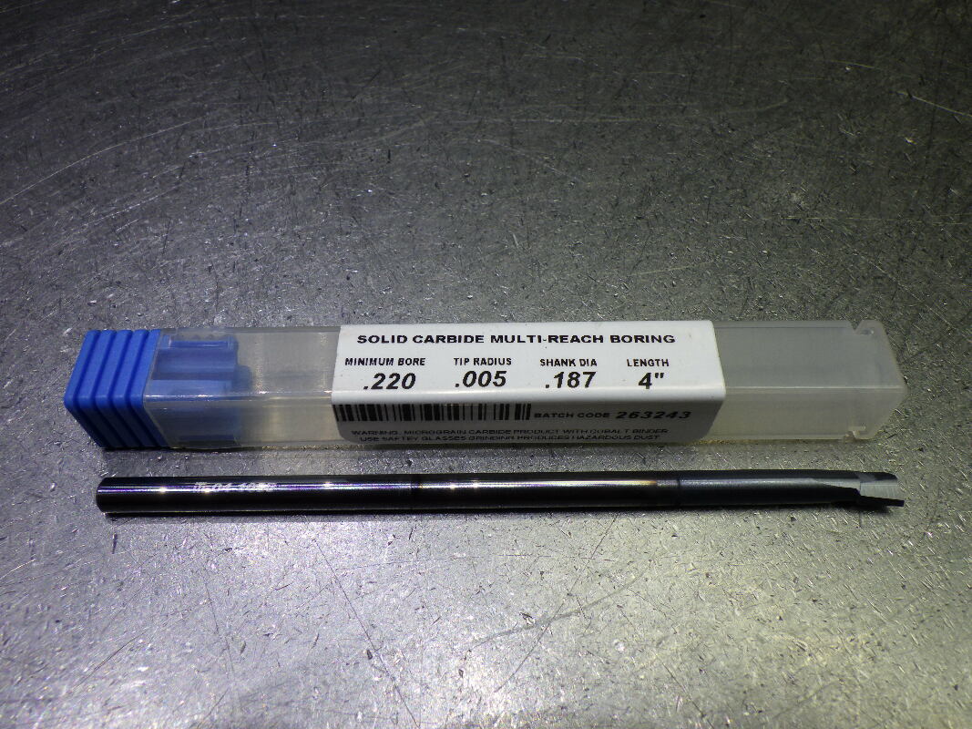 ITI .22″ Carbide Multi-Reach Boring Bar 3/16″ Shank 04-1095-C (LOC1260A)