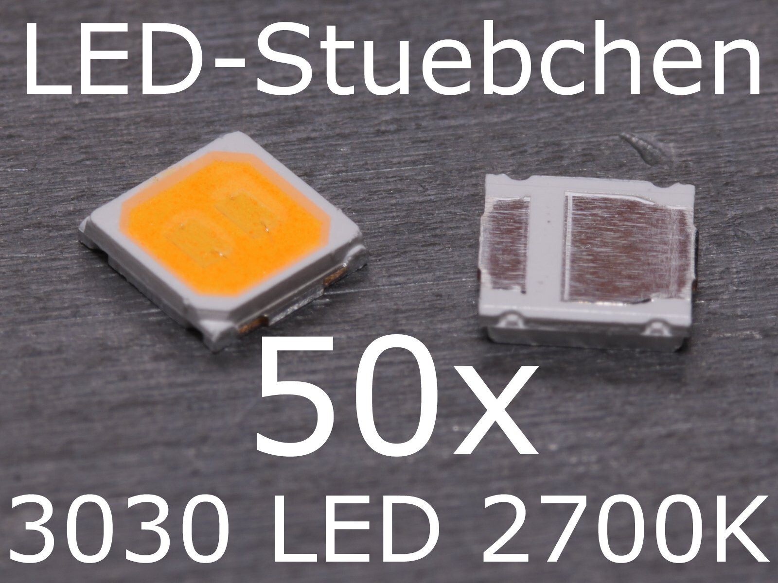 50x 3030 Warm White 2700K High Efficiency SMD LED Plant Growth
