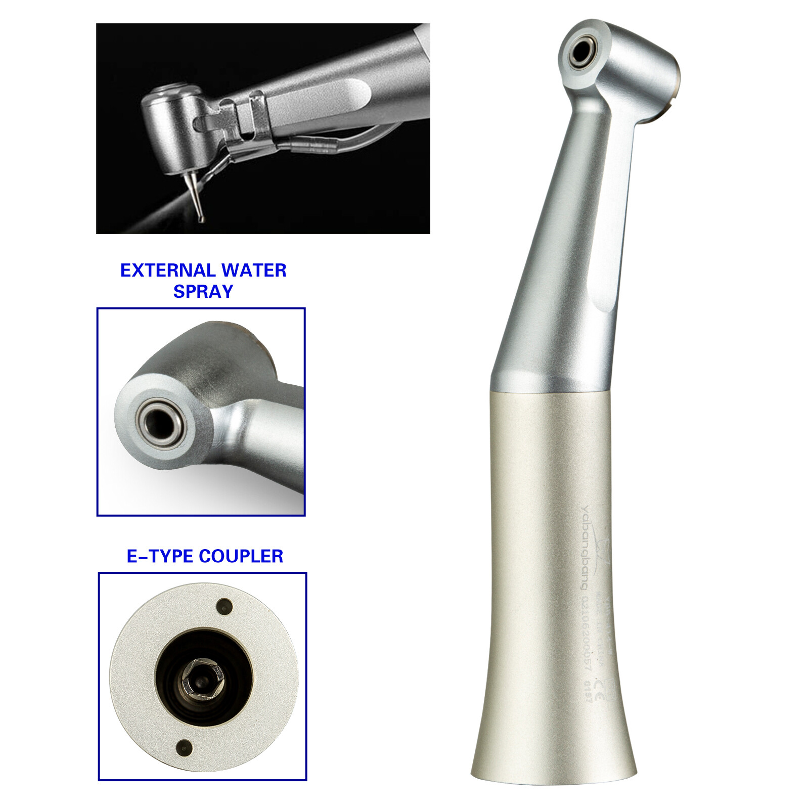 Dental High Speed Handpiece /Low Speed Handpiece Straight Contra Angle YX23 DL
