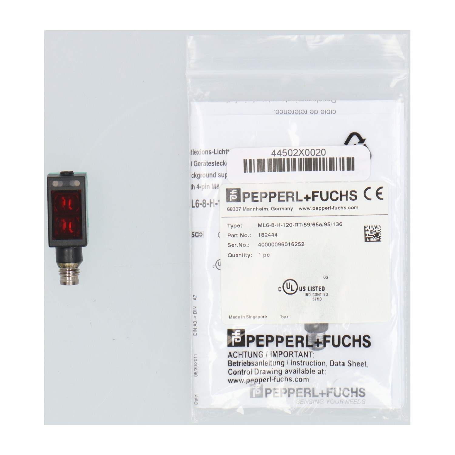 Pepperl+Fuchs ML6-8H120RT5965A95136 New NFP