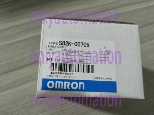 New Omron S82K-00705 Power Supply One Free Shipping S82K00705