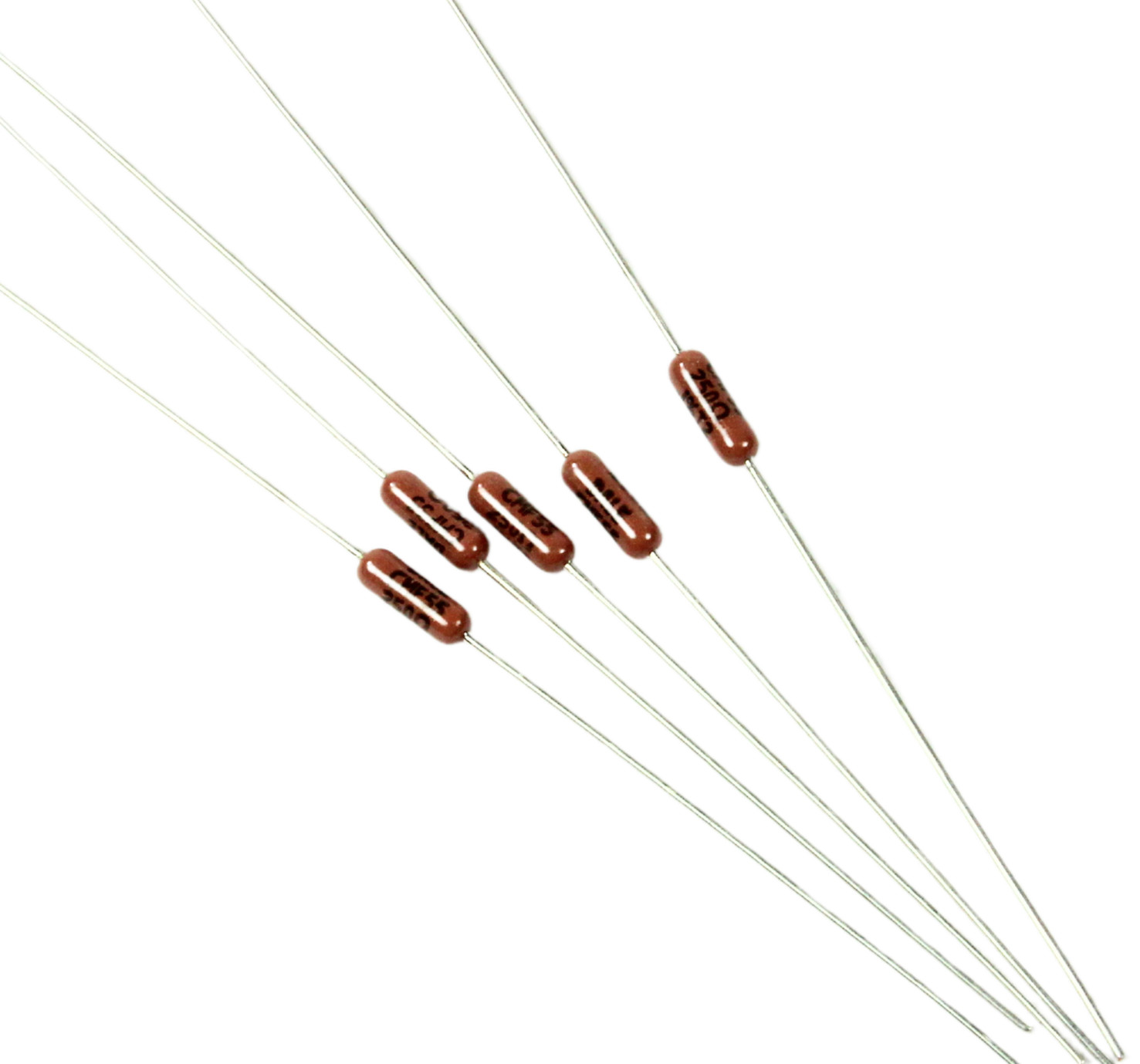 8pcsVISHAY Precision Metal Film Resistor, 250 OHM, 500 MW, 0.1%, CMF55250R00BHEK