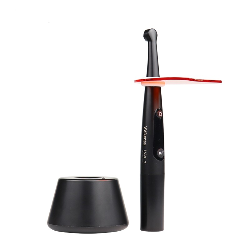 New Wireless Dental Curing Light LED Dental Photopolymerizer Resin Cure Light