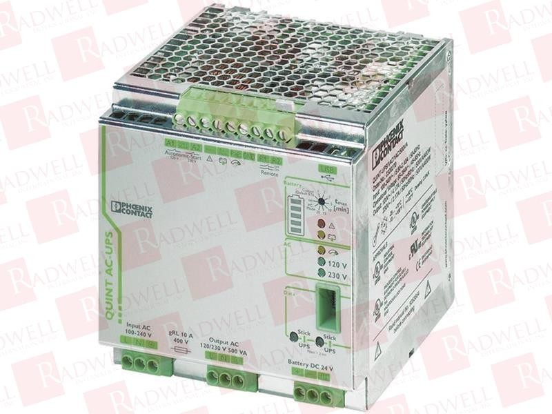PHOENIX CONTACT QUINT-UPS/1AC/1AC/500VA / QUINTUPS1AC1AC500VA (USED)