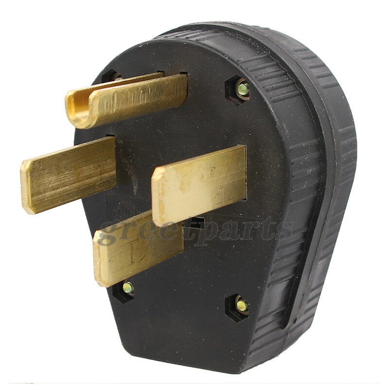 Fits NEMA 14-50p 50A 125-250V 4-Holes Plug DH Industrial Grade Straight Blade US
