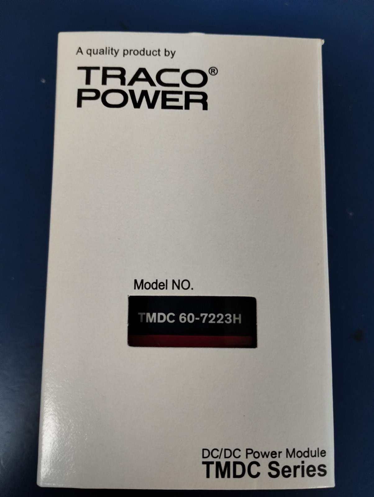 TRACO POWER TMDC 60-7223H DC/DC Converter – 60W 80-160Vin +/-15V 2A Chassis mnt
