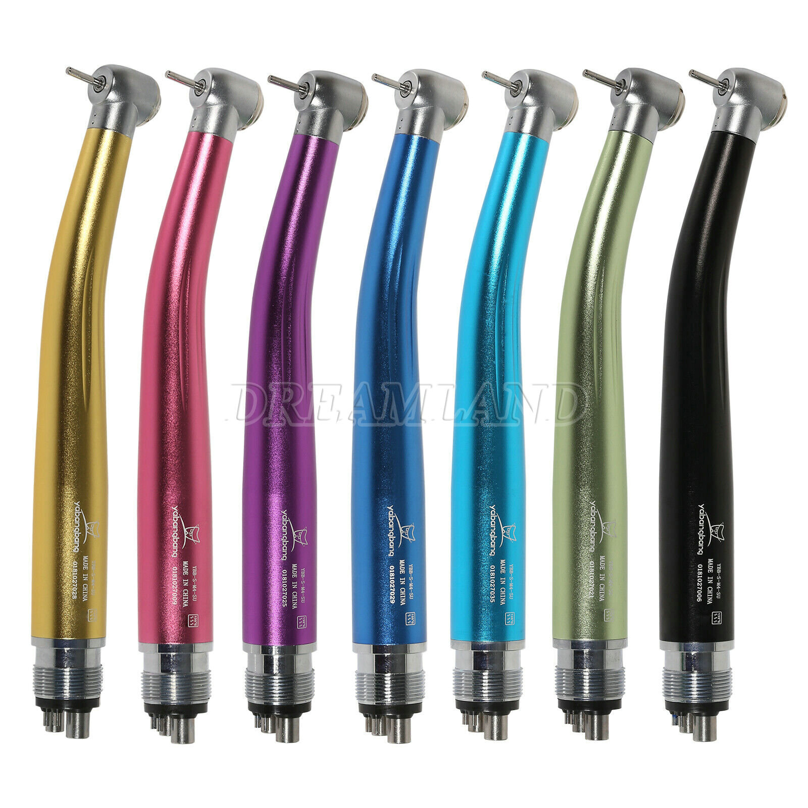 NSK Style Dental high speed Handpiece 4 Hole/ turbine Cartridge rotor colorful