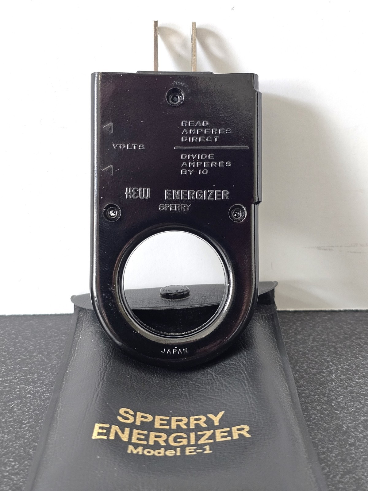VINTAGE A.W. SPERRY ENERGIZER MODEL E-1 W/ Case & Instructions