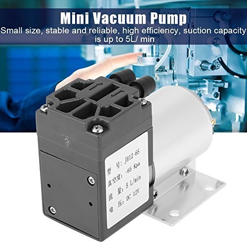 12V Mini Vacuum Pump 5L/min Negative Pressure Suction for Gas Sampling & Instrum