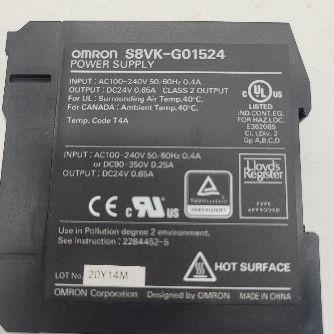 Omron S8VK-G01524 Power Supply