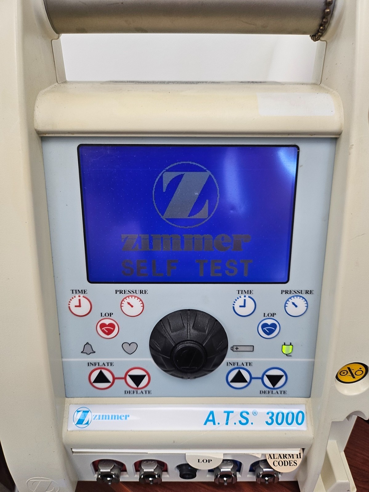 Zimmer ATS 3000 Automatic Tourniquet System A.T.S 3000 w/ New Cuffs and Hoses