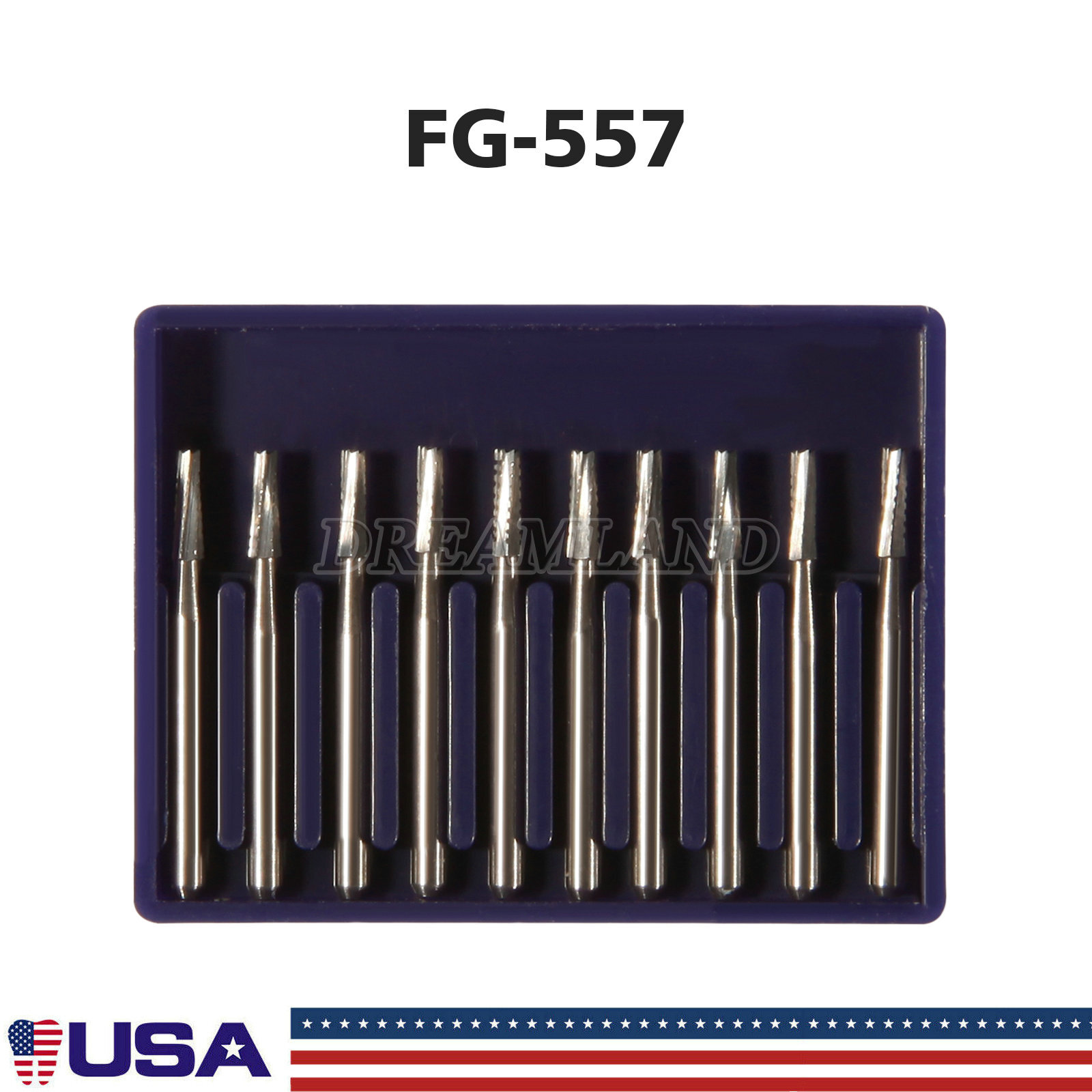 1-10 Packs Dental Carbide Burs For High Speed Handpiece FG 1 2 3 4 330 7901 7408