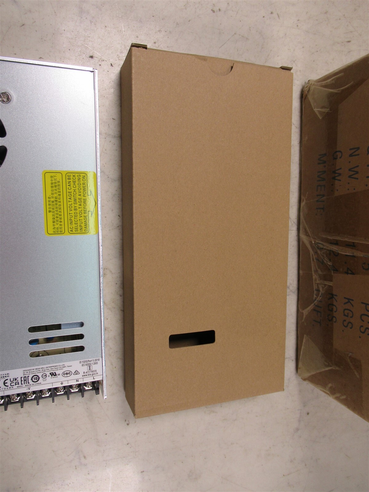 Mean Well MW LRS-350-5 Power Supply Case of 15 New Units AC/DC 5V@60A 300W