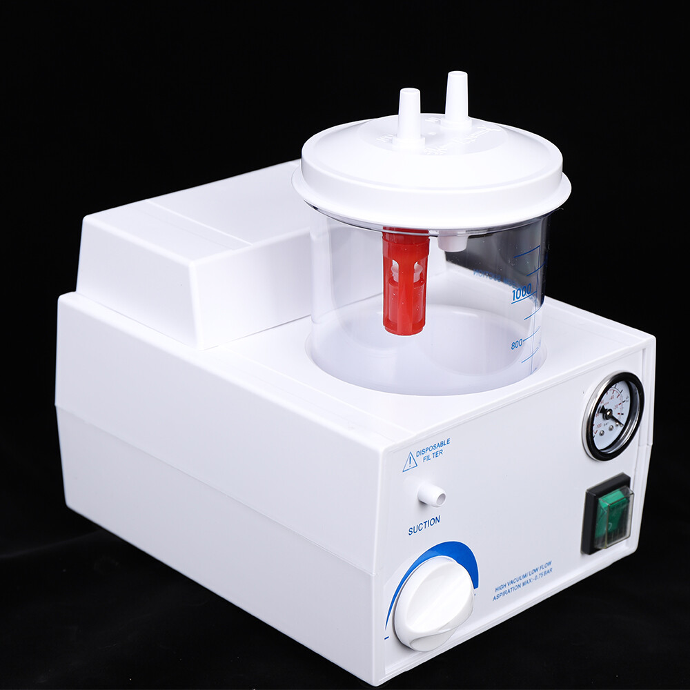 1000mL 90VA Emergency Quiet Vacuum Phlegm Medical Aspirator Suction Unit Machine