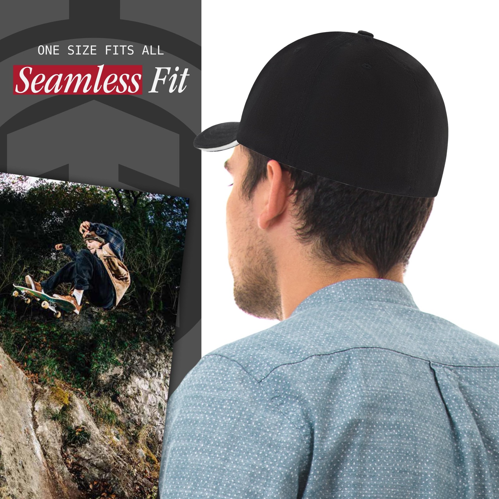Element Unisex-Adult Element Baseball Hat, Adult Flex Fit Active Sport Cap wi…