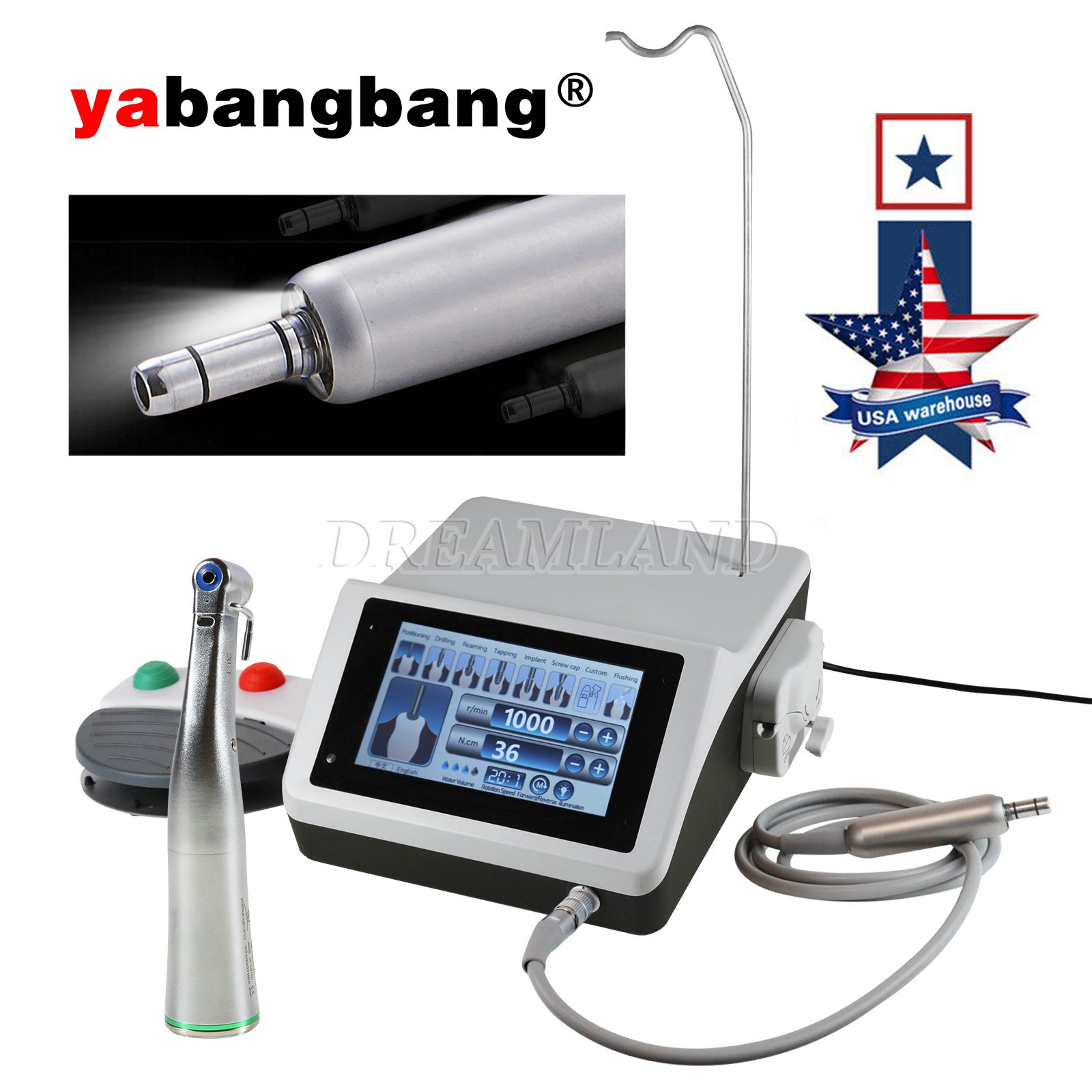 Pro Dental Implant Motor Dental Implant System 20:1 Control Angle