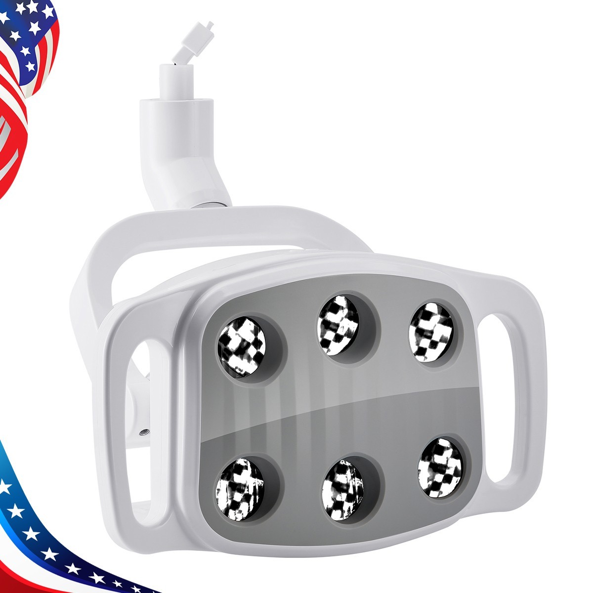 9W Dental 6 LED Lamp Oral Light Surgical Lamp For Unit Chair Induction Sensor
