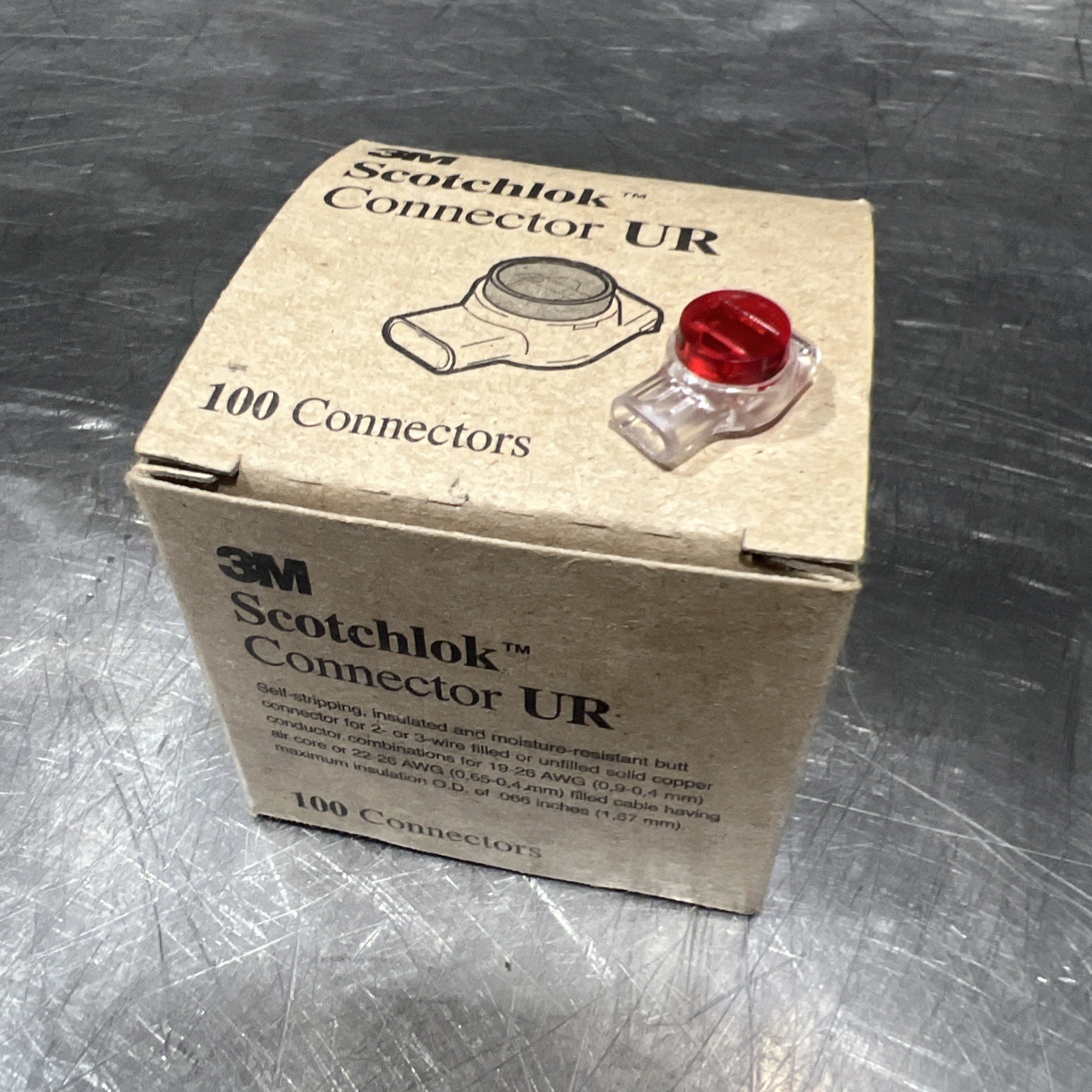 Scotchlok UR 3M connectors 100ct Nos Surplus