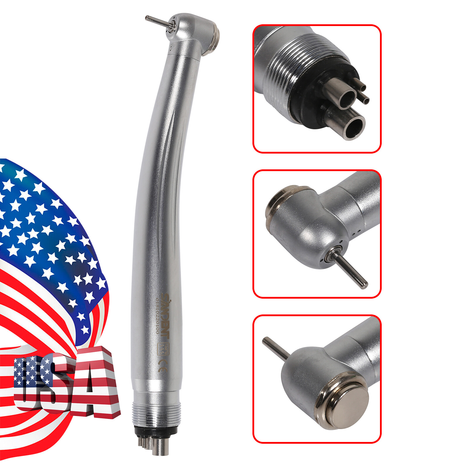 USA NSK Pana Max Style Dental High Speed Handpiece 4Hole Turbine STNABM/P4BM
