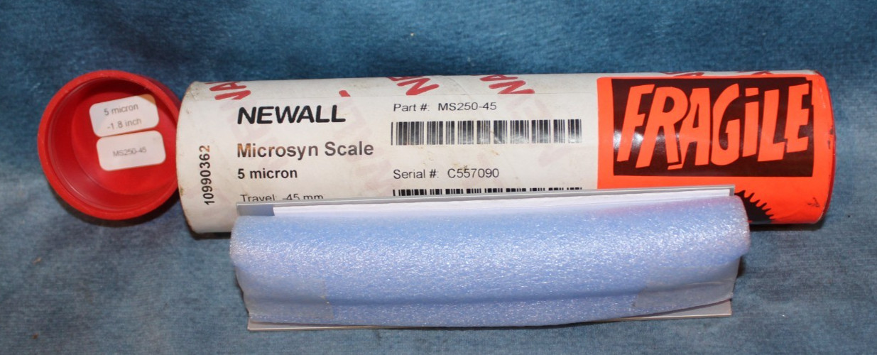(Brand New) Newall 5 Micron Microsyn Scale MS250-45 “45mm or 1.8″ Travel”