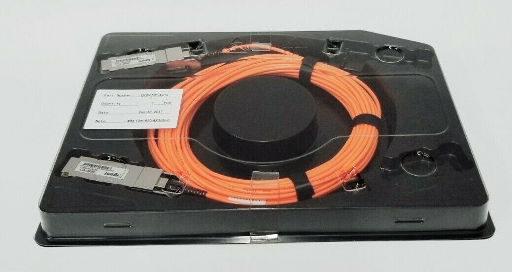 Hisense DQF8501-4C12 MM-13M-850-4X-10G-C Fiber Optic Cable Module New