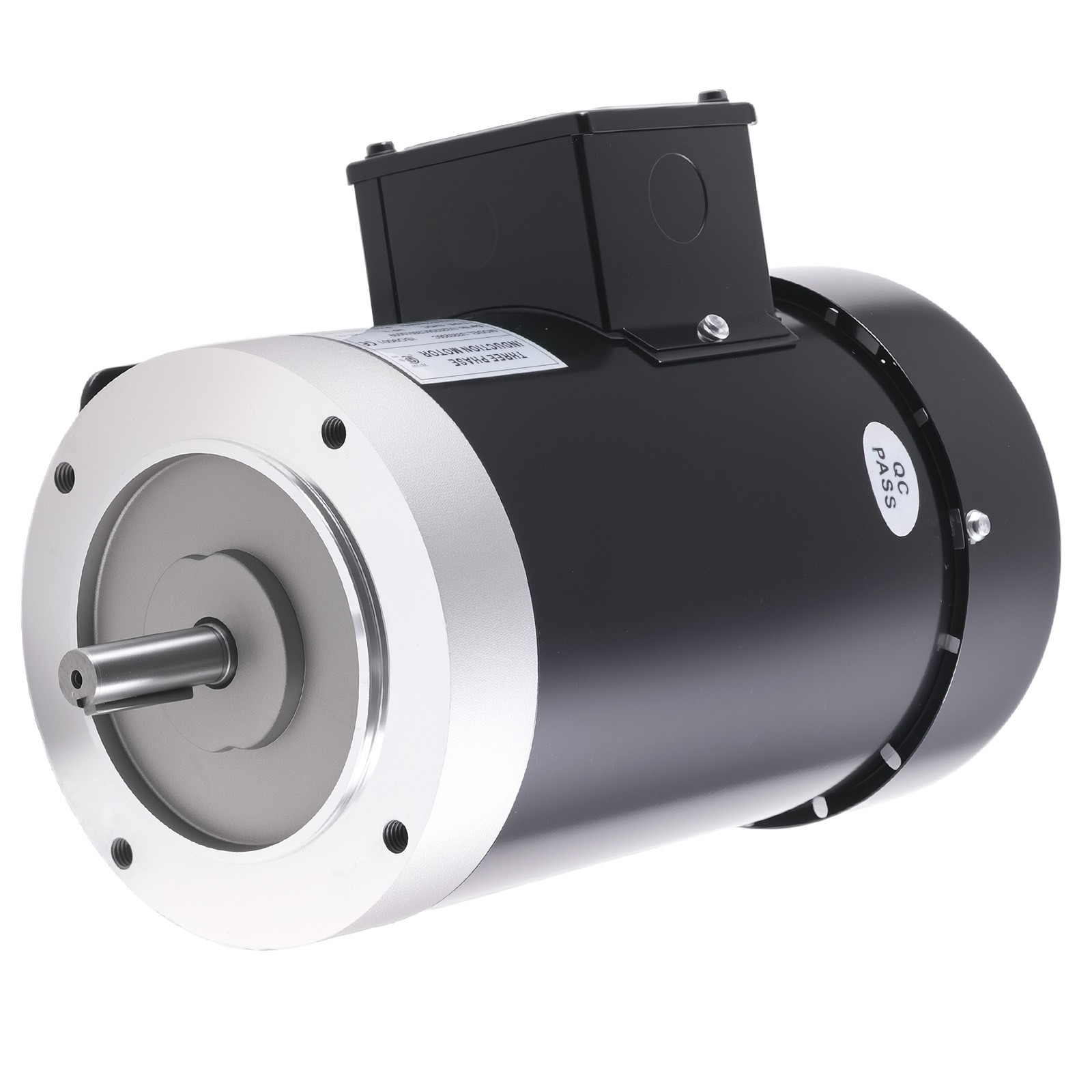 2 HP Motor TEFC 3 Phase 56C Frame 3450 RPM 230/460V Fan Cooled Class F
