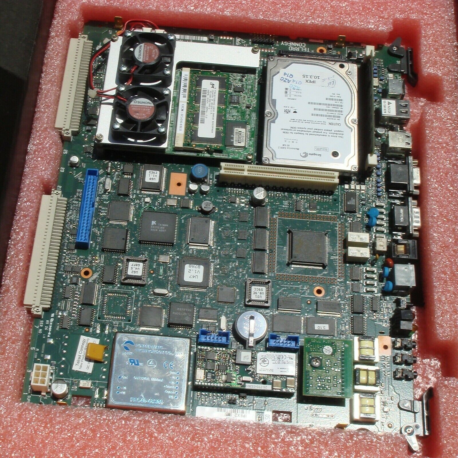 TELRAD IPEX-2 Main Processor Server Card 76-410-1360/0 V3.14 Style B10 – NEW