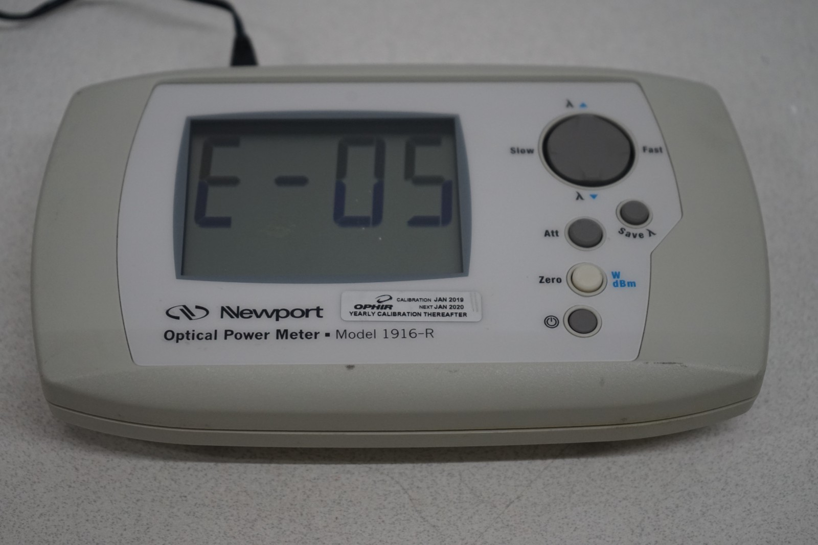 ^ Newport Optical Power Meter Model 1916-R #X7086
