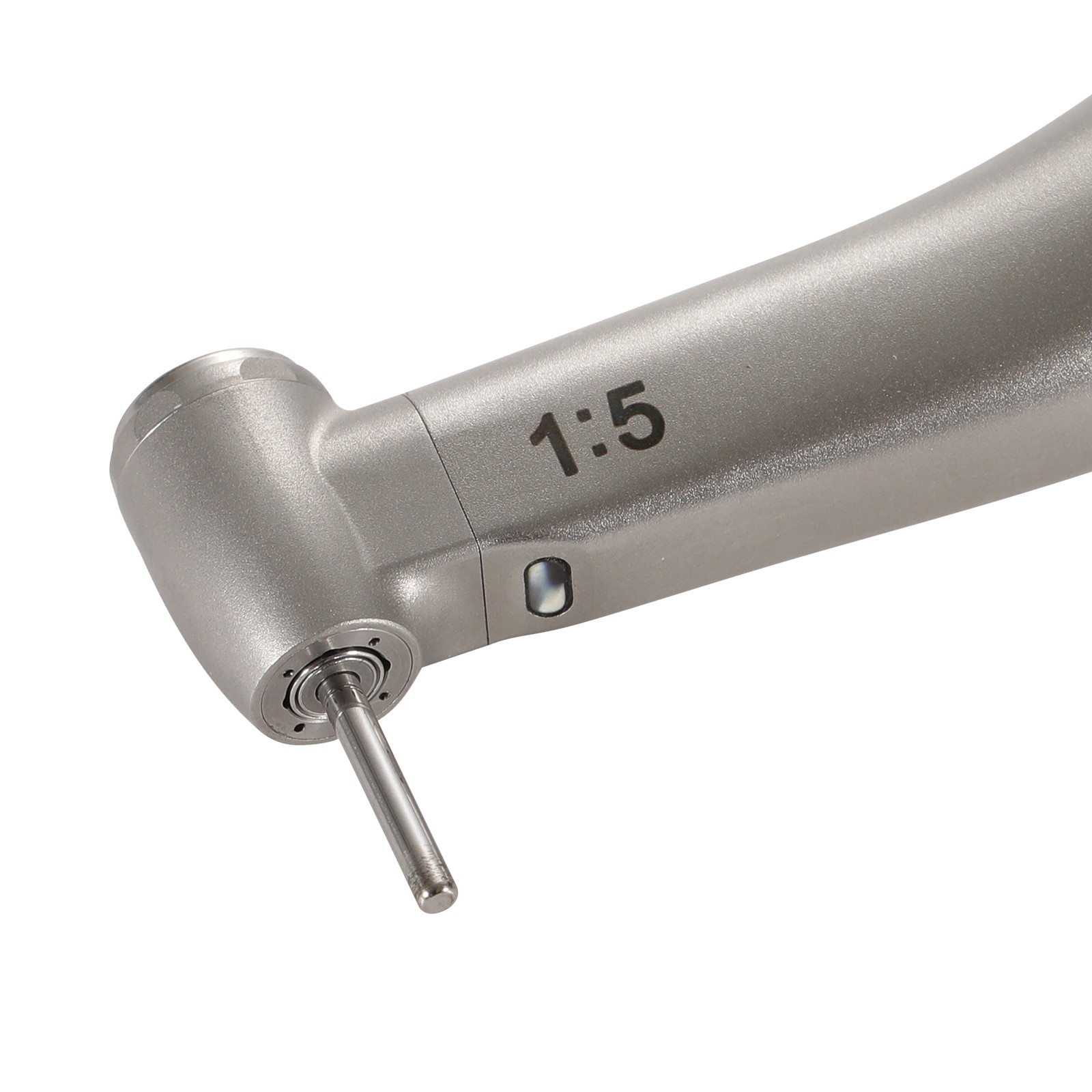 DT Dental 1:5 Mini Head Fiber Optic Contra Angle Handpiece LED Stainless Steel