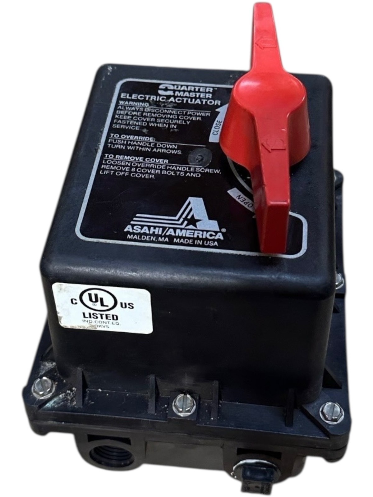 New Asahi America Quarter Master A94W Actuator **SALE**