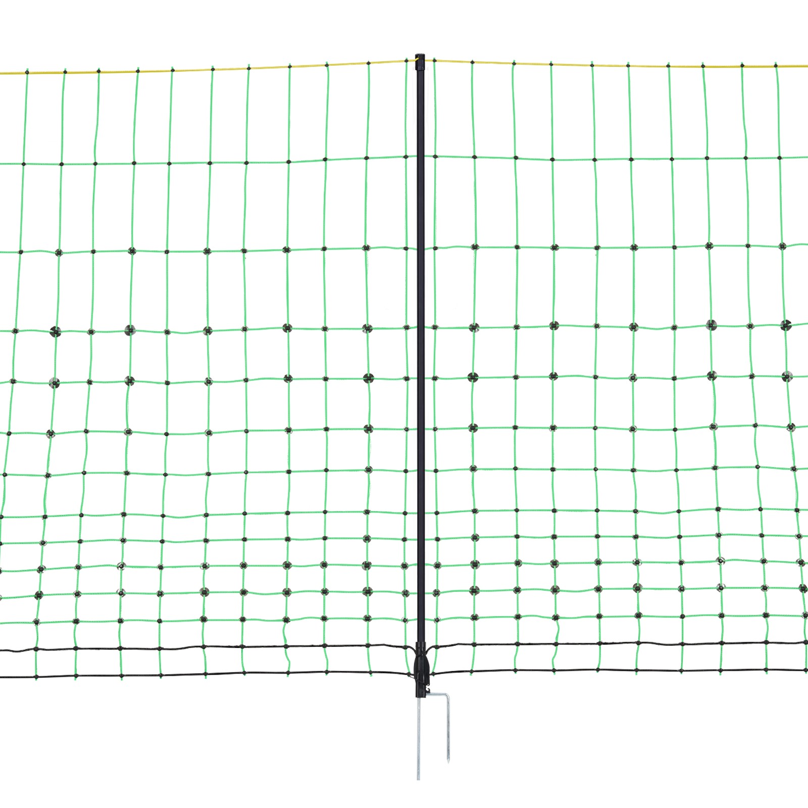 VEVOR Electric Netting Fence Kits Sheep Fencing 35.4″H x 164’L with Posts Spikes