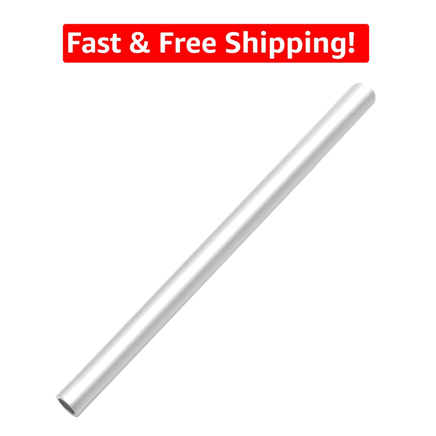 6061 Aluminum Tubing 2″ OD x 1.65″ ID – 12″ Seamless Round Pipe for DIY Projects