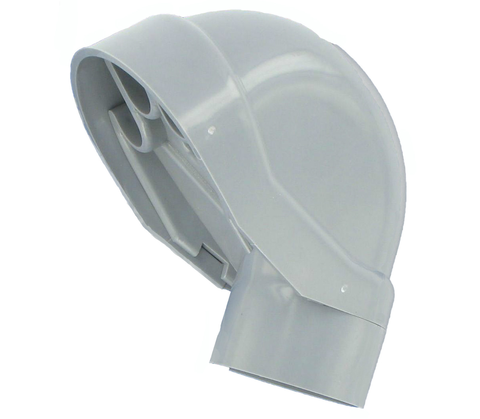 2″ PVC-40 Gray Weather Head 2 Piece Molded Construction PMH-20