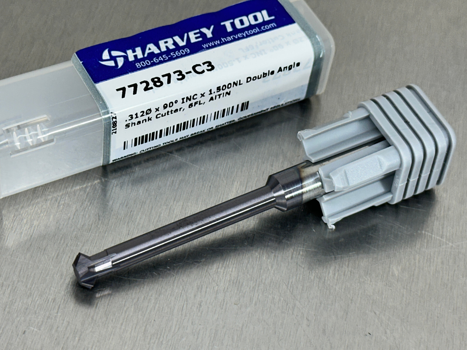 Harvey 5/16″ Carbide Double Angle Shank Cutter 90° Included 772873-C3