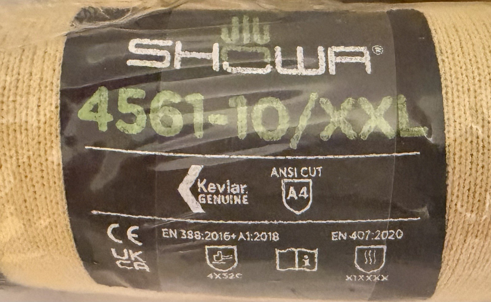 Showa Cut Resistant Gloves 4561-10 Size XXL- 4 Pairs – New Unopened – Uncoated