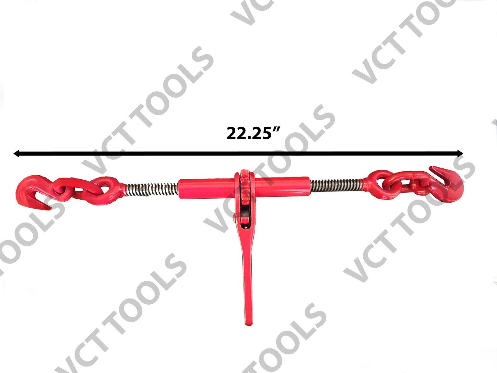 4 Pack 1/4″ or 5/16″ RATCHET HD LOAD BINDER CHAIN EQUIPMENT TIE DOWN RIGGING